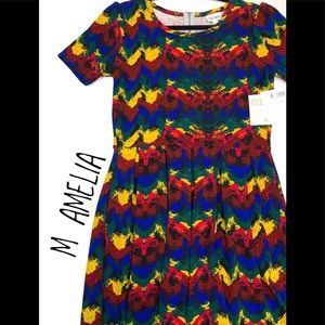 Brand New LuLaRoe Rainbow Amelia